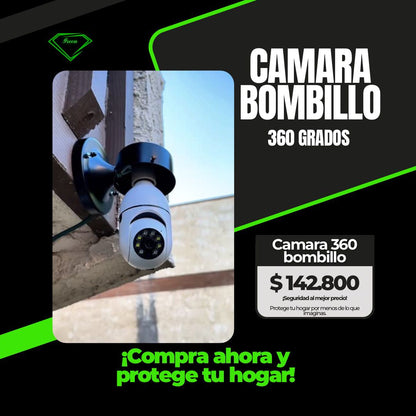 CAMARA BOMBILLO 360 GRADOS